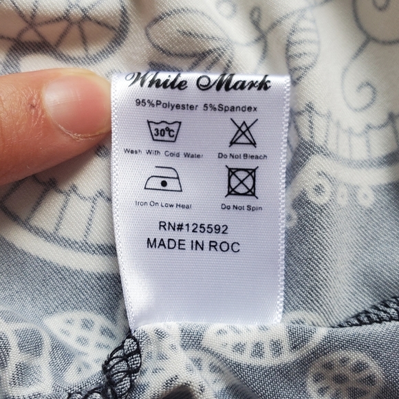 🚫SOLD🚫 White Mark Dulce Tunic Top Plus Size 2X - Picture 9 of 10